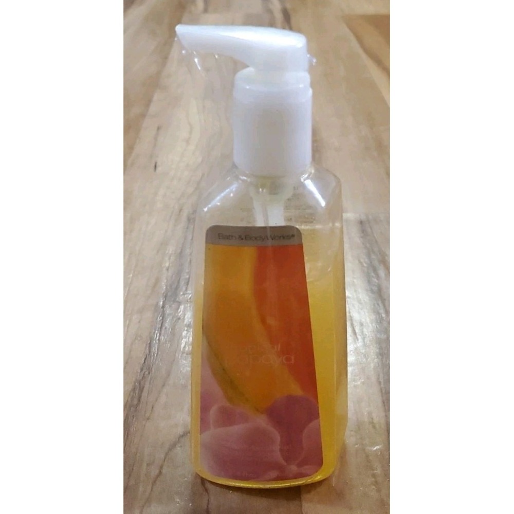 Bath and Body Works Tropical Papaya Deep Cleansing Hand Soap NEW SEALED
